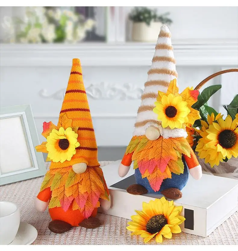 Plush Sunflower Rudolph Doll for Gift or Decor — feature 9