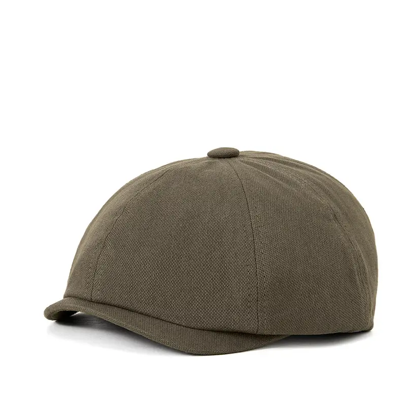 Blue Korean Style Peaked Cap for Men - Image 2