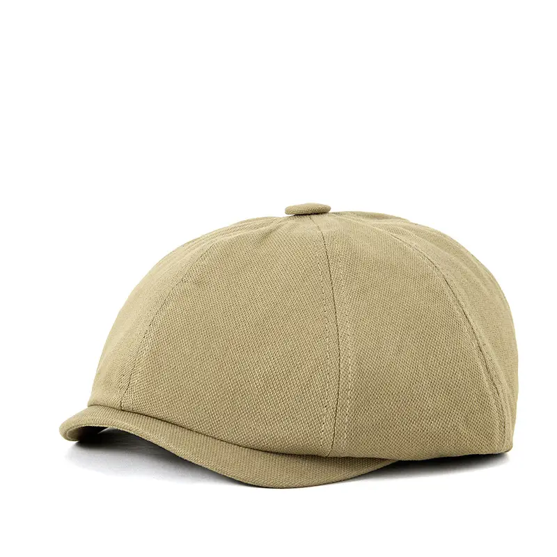 Blue Korean Style Peaked Cap for Men - Image 4