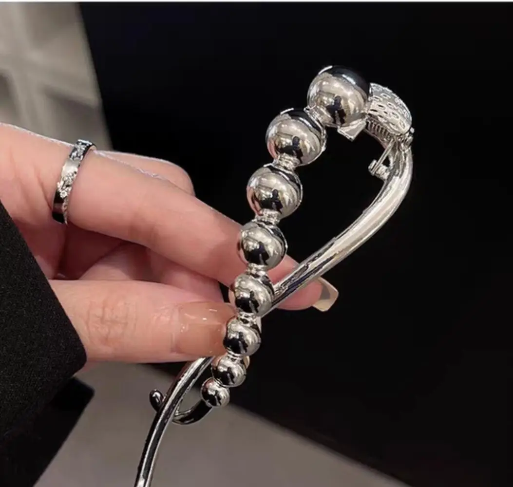 Zinc Alloy Pearl Beads Hair Clip for Women — feature 11