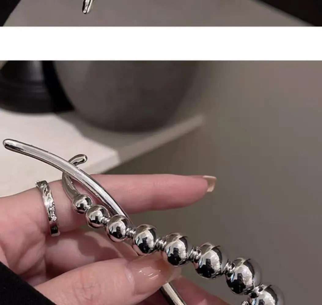 Zinc Alloy Pearl Beads Hair Clip for Women — feature 12