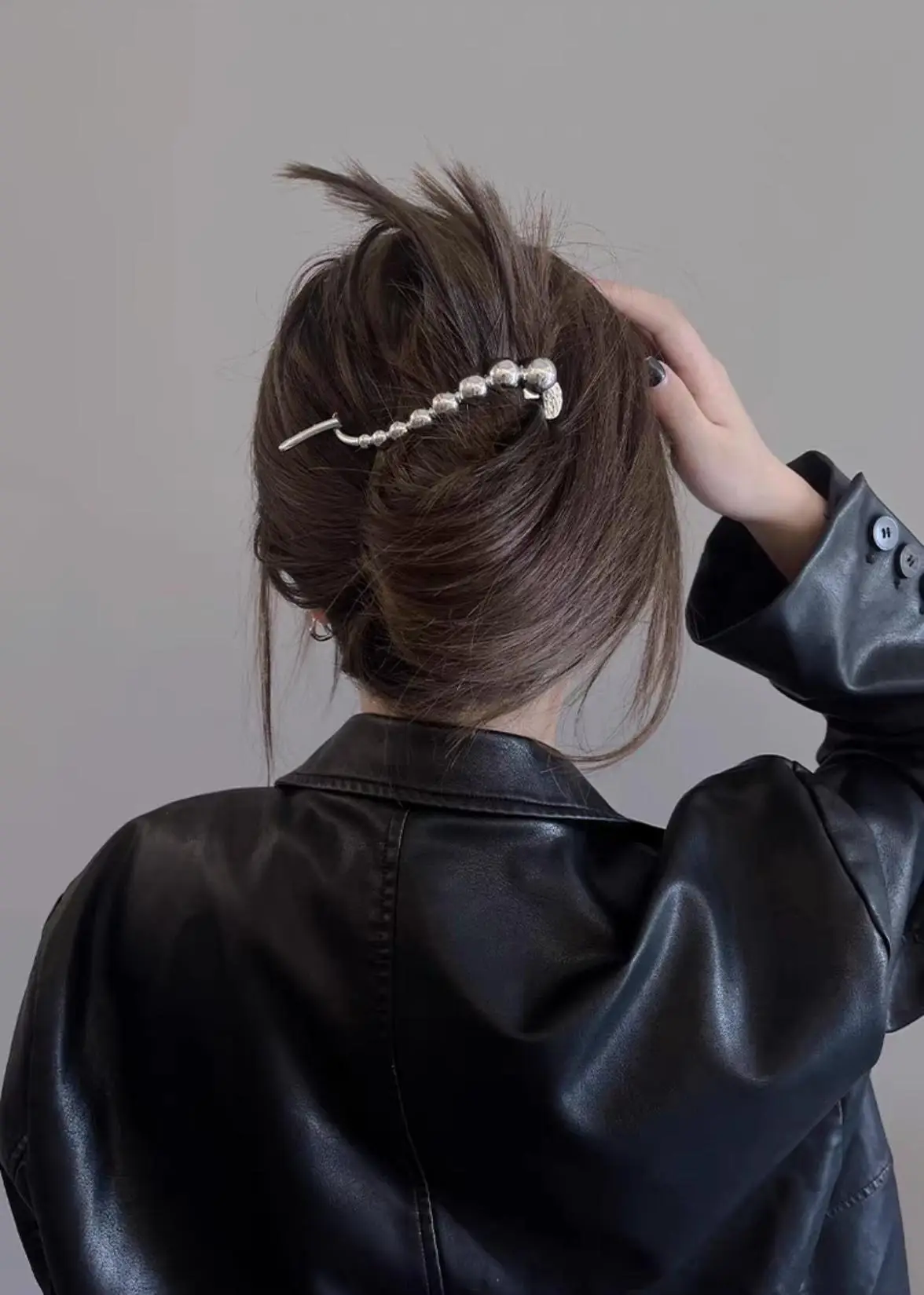 Zinc Alloy Pearl Beads Hair Clip for Women — feature 3