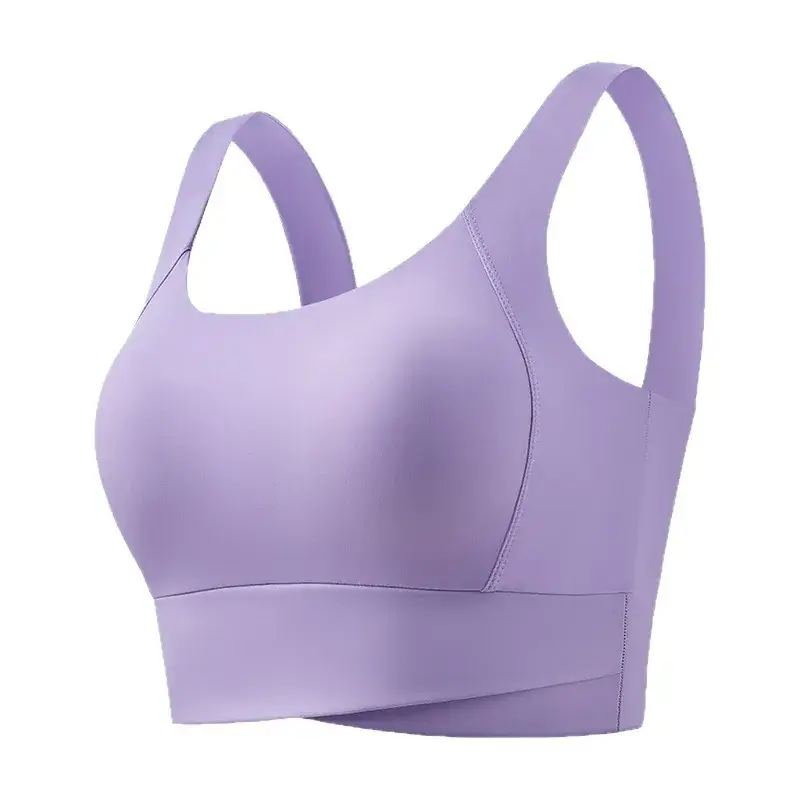 Nude Skin-Friendly Fixed Cup Sports Bra - Image 14
