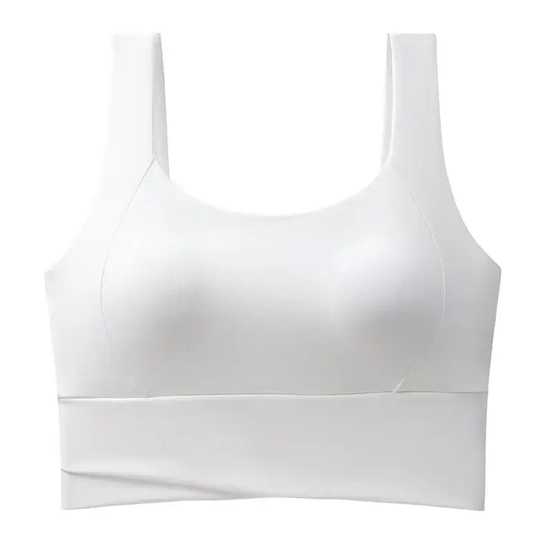 Nude Skin-Friendly Fixed Cup Sports Bra - Image 2