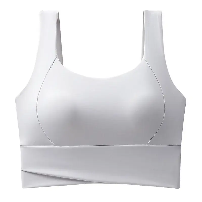 Nude Skin-Friendly Fixed Cup Sports Bra - Image 6