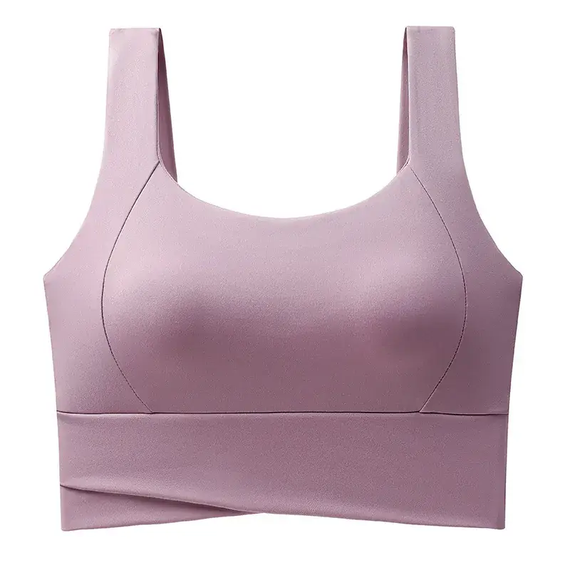 Nude Skin-Friendly Fixed Cup Sports Bra - Image 7