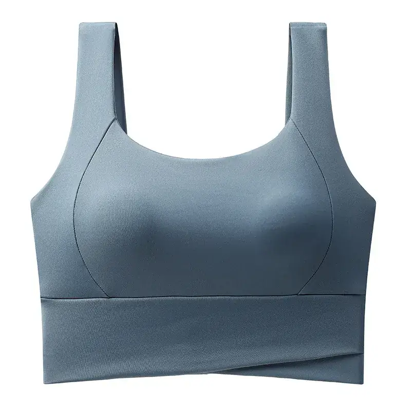 Nude Skin-Friendly Fixed Cup Sports Bra - Image 8