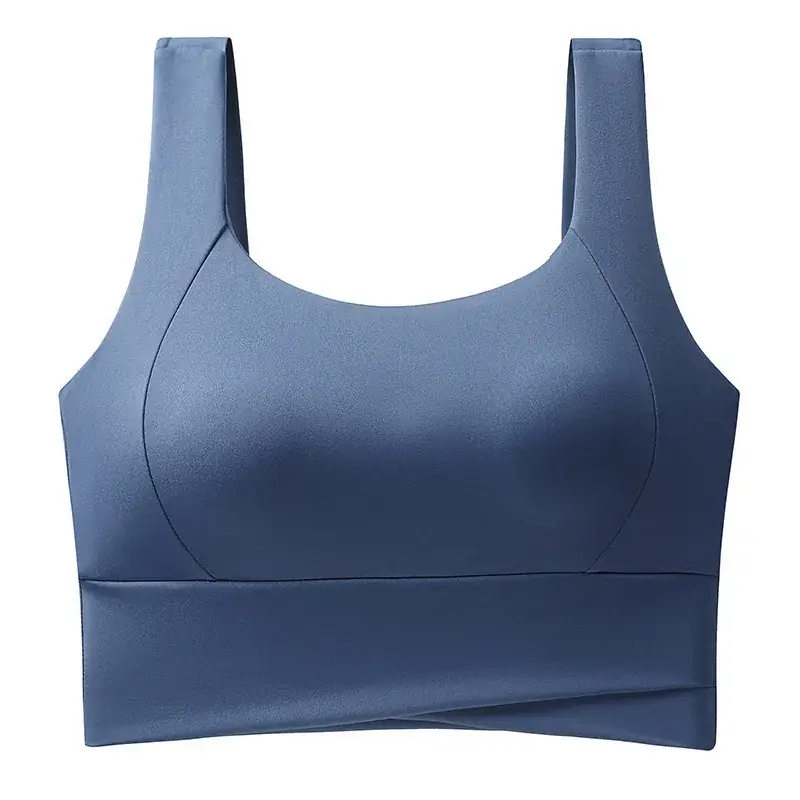Nude Skin-Friendly Fixed Cup Sports Bra - Image 9