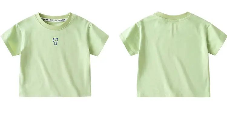 Boys Striped T-Shirt & Pants Set Blue Cotton Summer — feature 12