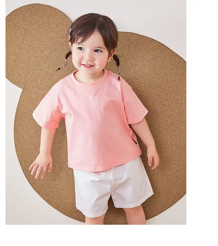 Boys Striped T-Shirt & Pants Set Blue Cotton Summer — feature 27