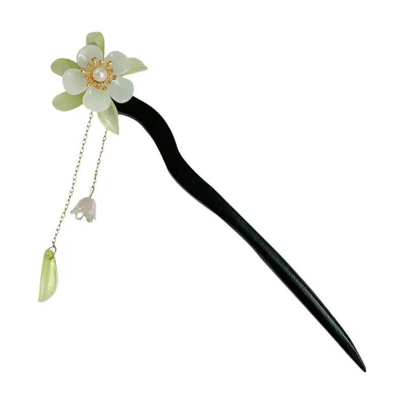 Antique Flower Hairpin for Girls Daily Use - Image 170