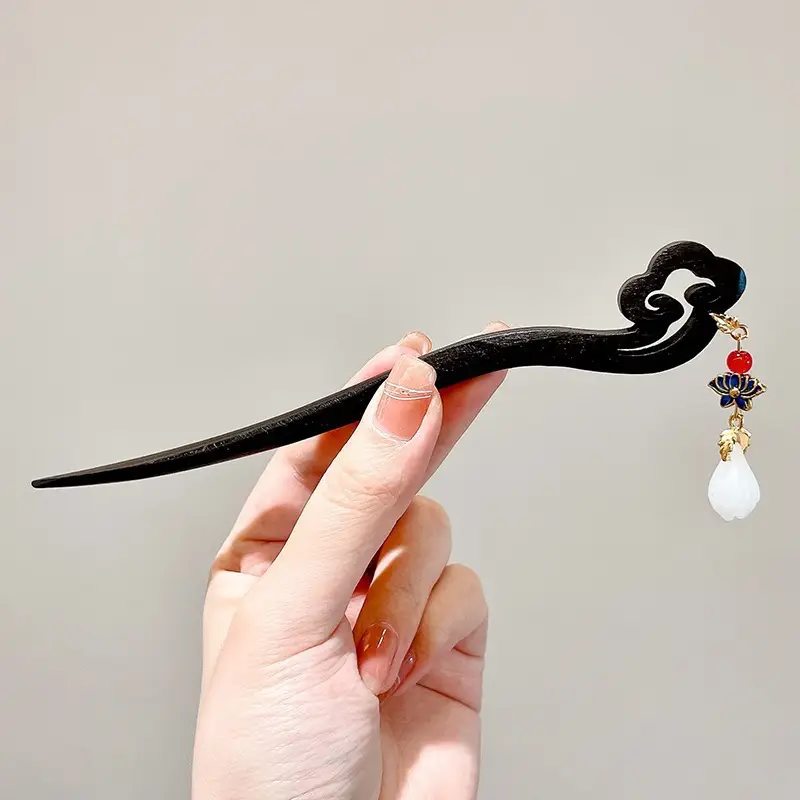 Antique Flower Hairpin for Girls Daily Use - Image 100