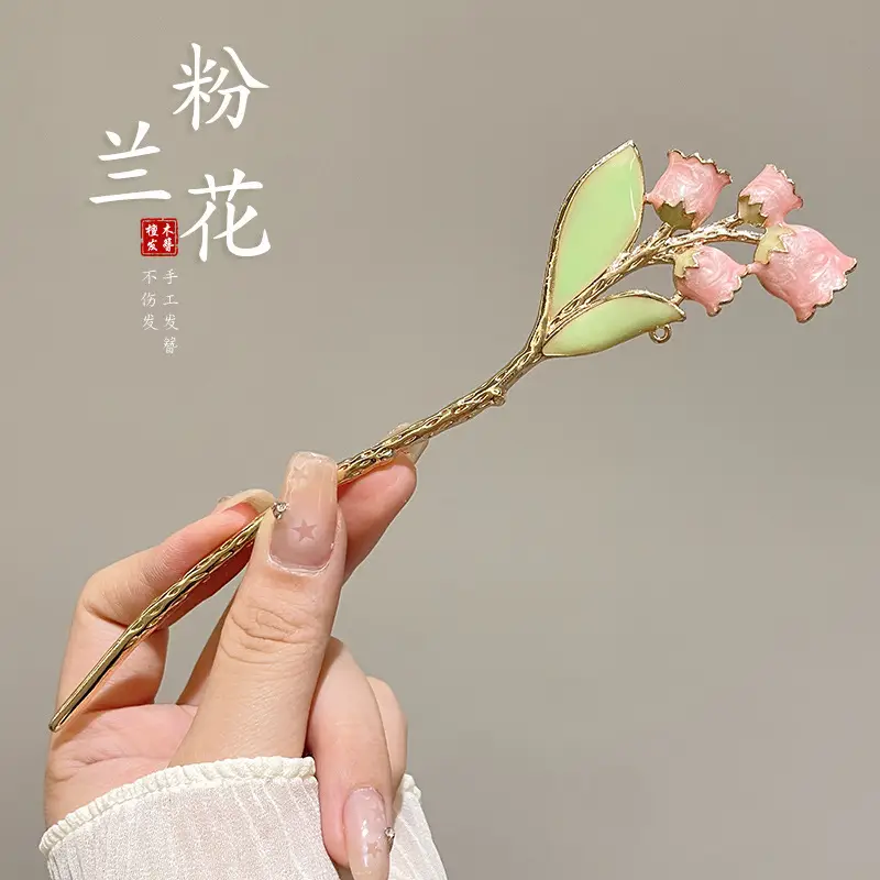 Antique Flower Hairpin for Girls Daily Use - Image 108