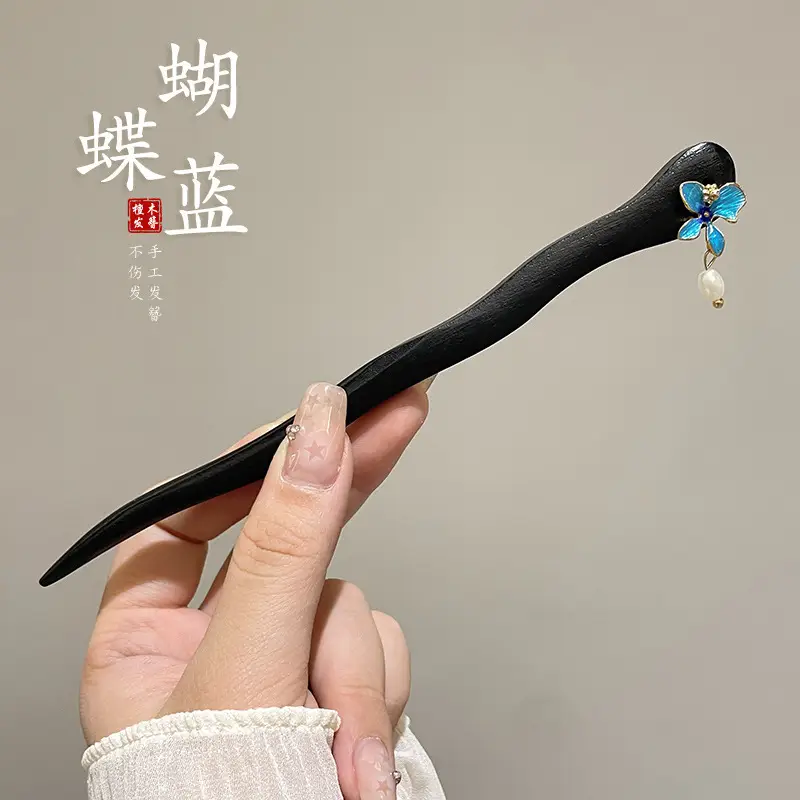 Antique Flower Hairpin for Girls Daily Use - Image 119