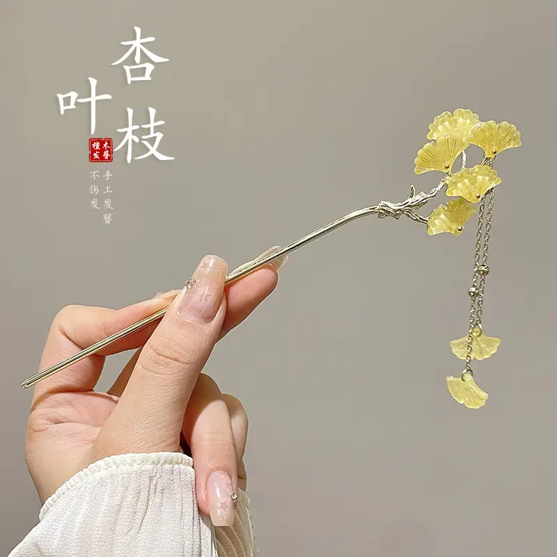 Antique Flower Hairpin for Girls Daily Use - Image 126