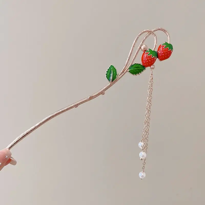 Antique Flower Hairpin for Girls Daily Use - Image 134