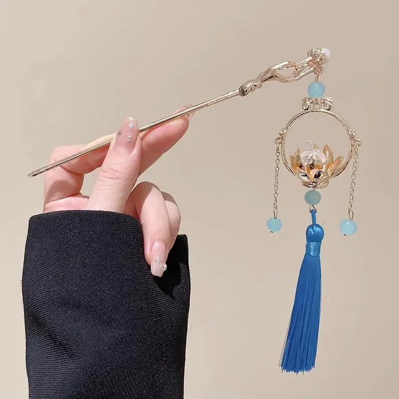 Antique Flower Hairpin for Girls Daily Use - Image 138
