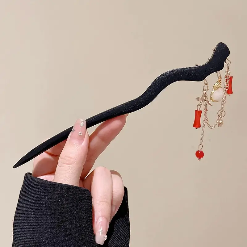 Antique Flower Hairpin for Girls Daily Use - Image 143