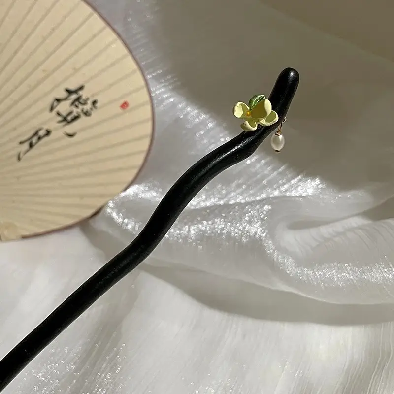 Antique Flower Hairpin for Girls Daily Use - Image 159