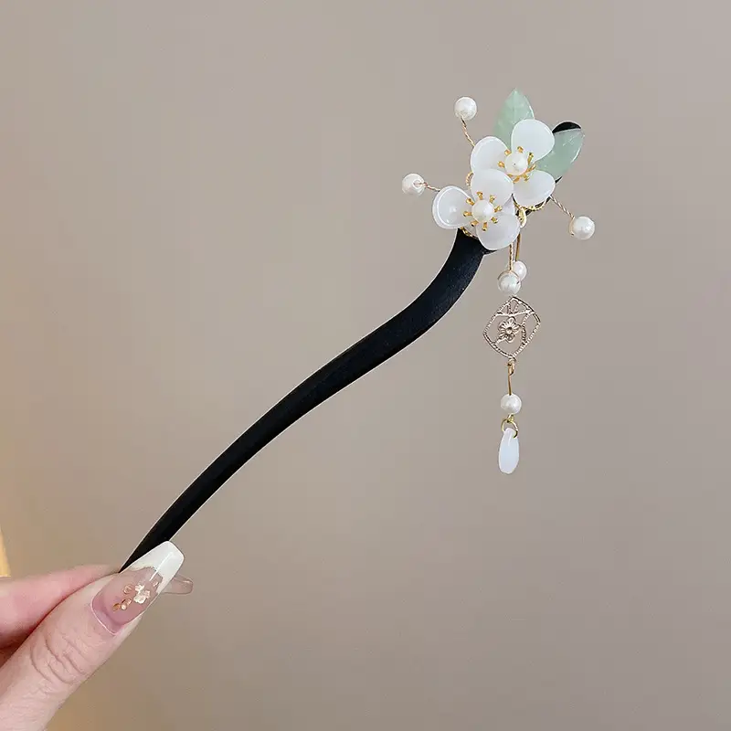 Antique Flower Hairpin for Girls Daily Use - Image 38