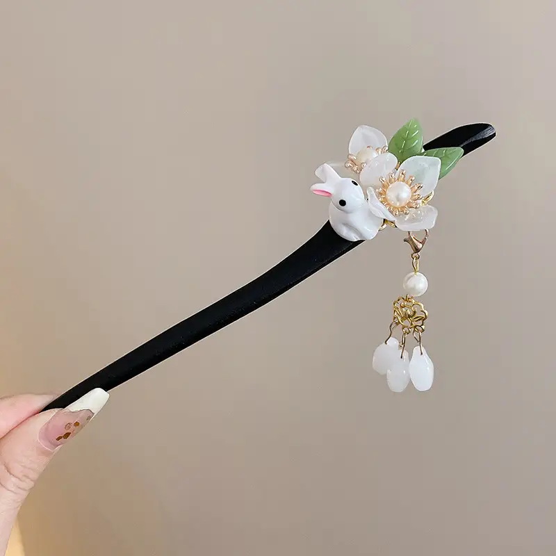 Antique Flower Hairpin for Girls Daily Use - Image 39