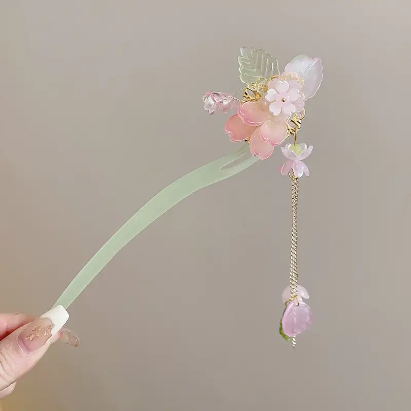 Antique Flower Hairpin for Girls Daily Use - Image 54