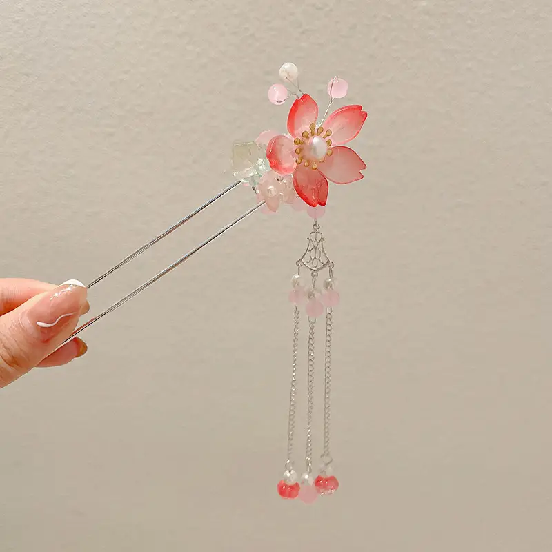 Antique Flower Hairpin for Girls Daily Use - Image 60