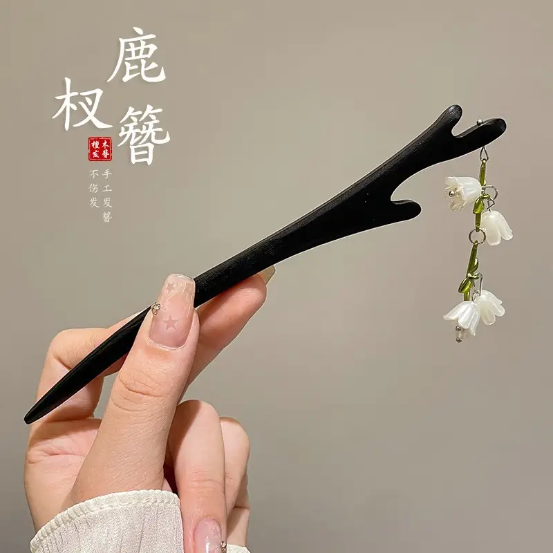 Antique Flower Hairpin for Girls Daily Use - Image 71