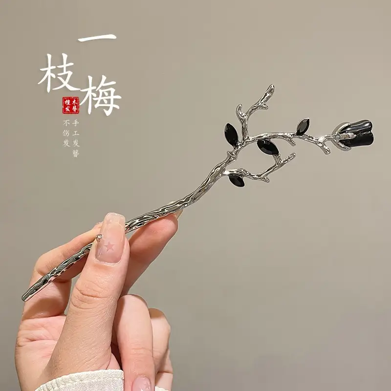 Antique Flower Hairpin for Girls Daily Use - Image 90