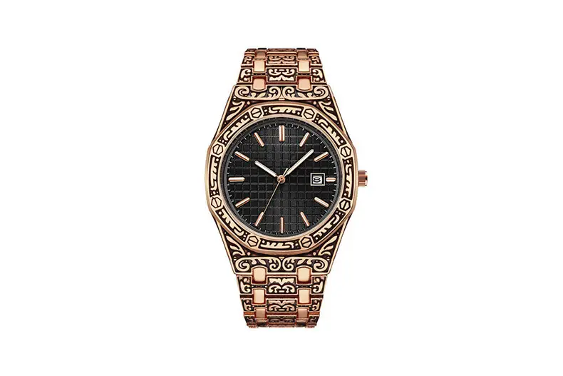 Men's Octagonal Classic Watch with Luminous Dial — feature 9