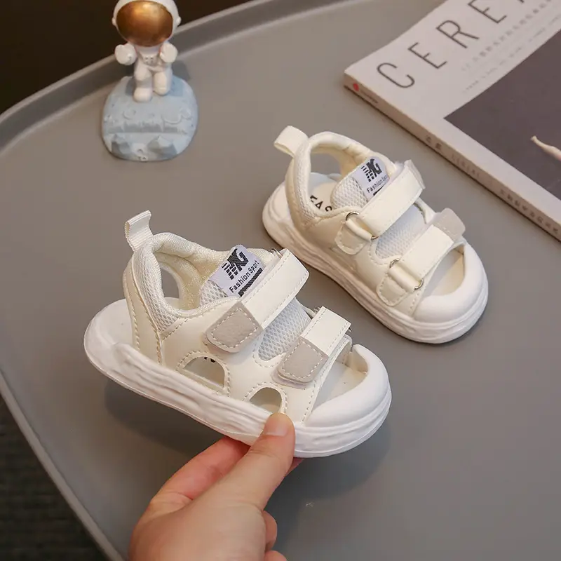 Baby Sandals Toddler Shoes 2024 Summer New Baby Shoes Soft Sole Baby Shoes Children's Shoes Trbottomy Cross-Border