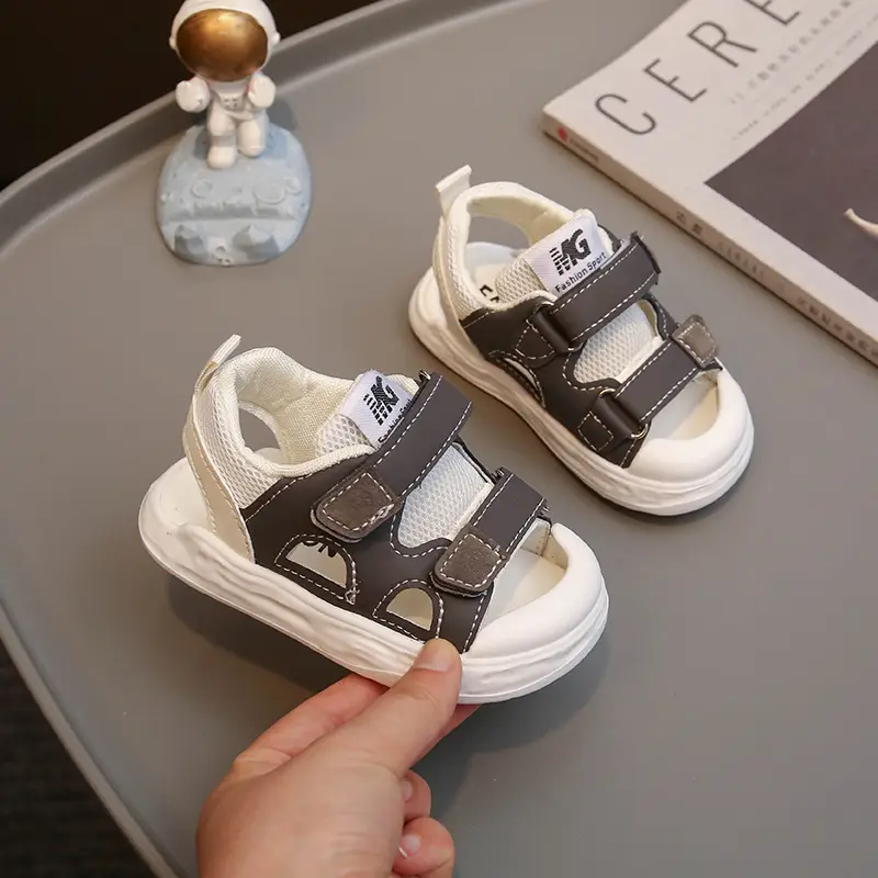 Baby Sandals Toddler Shoes 2024 Summer New Baby Shoes Soft Sole Baby Shoes Children's Shoes Trbottomy Cross-Border