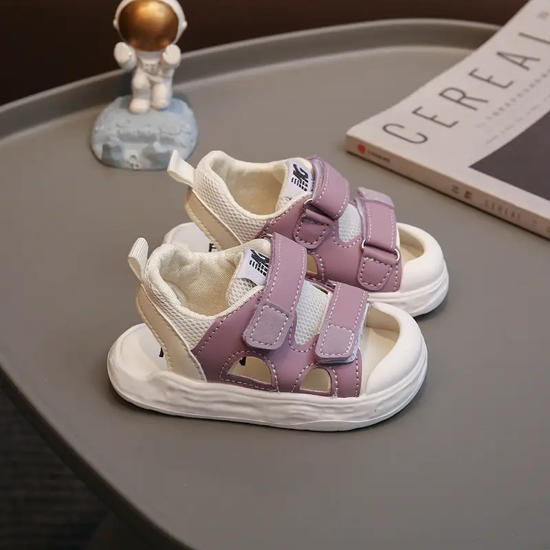 Baby Sandals Toddler Shoes 2024 Summer New Baby Shoes Soft Sole Baby Shoes Children's Shoes Trbottomy Cross-Border