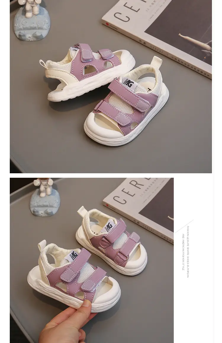 Baby Sandals Toddler Shoes 2024 Summer New Baby Shoes Soft Sole Baby Shoes Children's Shoes Trbottomy Cross-Border — feature 18