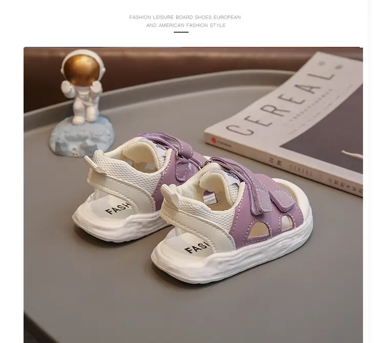 Baby Sandals Toddler Shoes 2024 Summer New Baby Shoes Soft Sole Baby Shoes Children's Shoes Trbottomy Cross-Border — feature 19