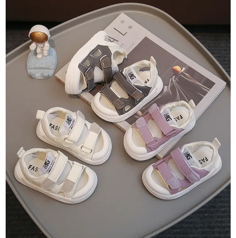 Baby Sandals Toddler Shoes 2024 Summer New Baby Shoes Soft Sole Baby Shoes Children's Shoes Trbottomy Cross-Border — feature 2