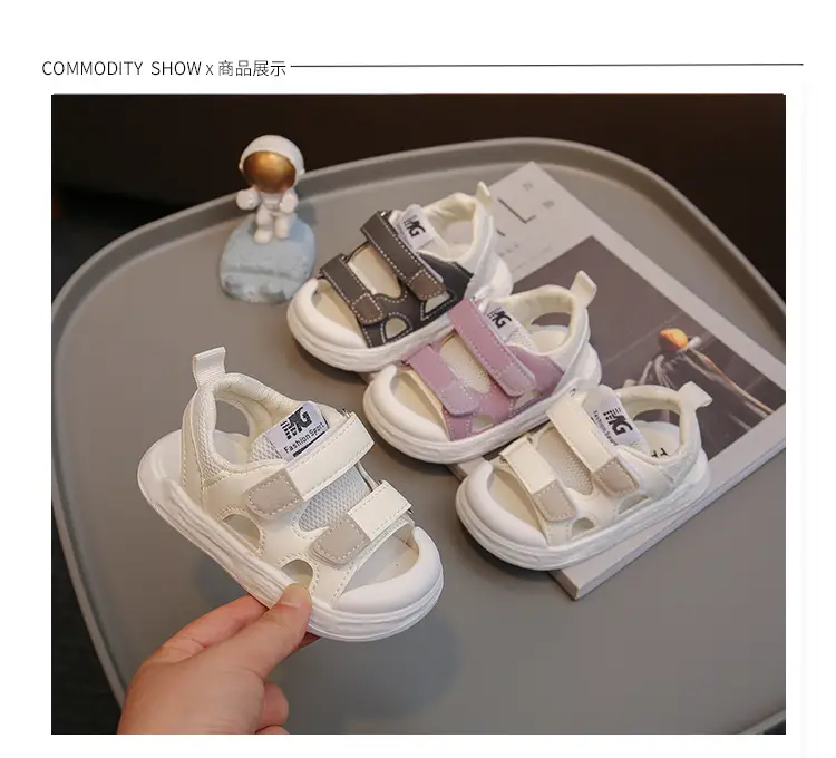 Baby Sandals Toddler Shoes 2024 Summer New Baby Shoes Soft Sole Baby Shoes Children's Shoes Trbottomy Cross-Border — feature 7
