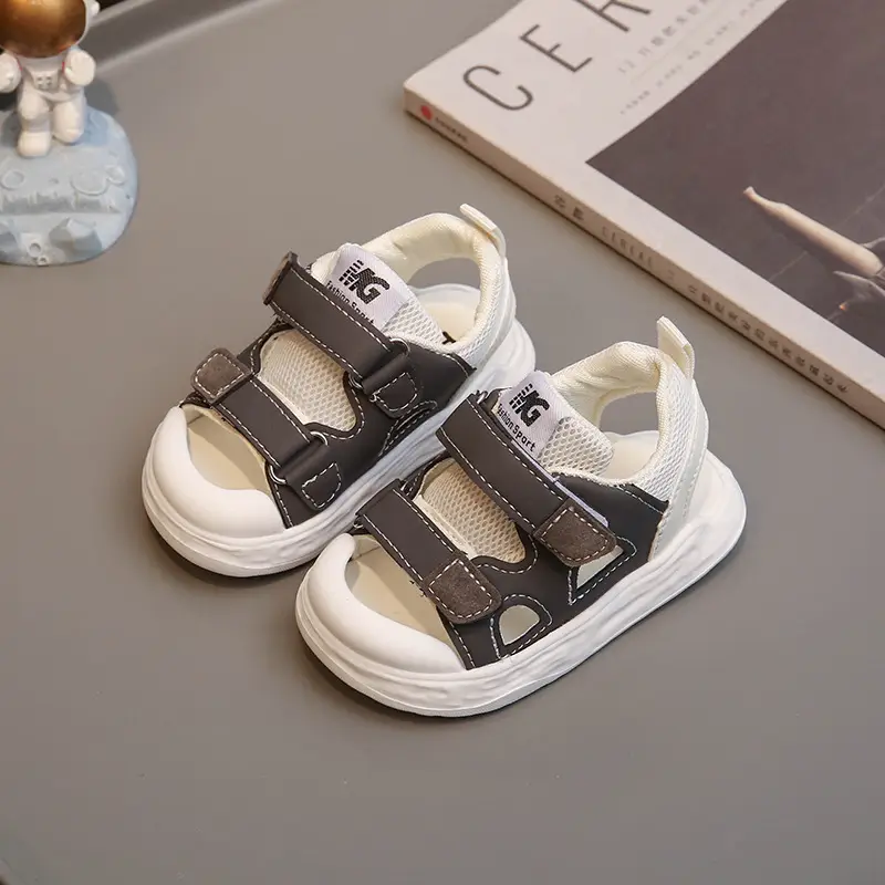 Baby Sandals Toddler Shoes 2024 Summer New Baby Shoes Soft Sole Baby Shoes Children's Shoes Trbottomy Cross-Border