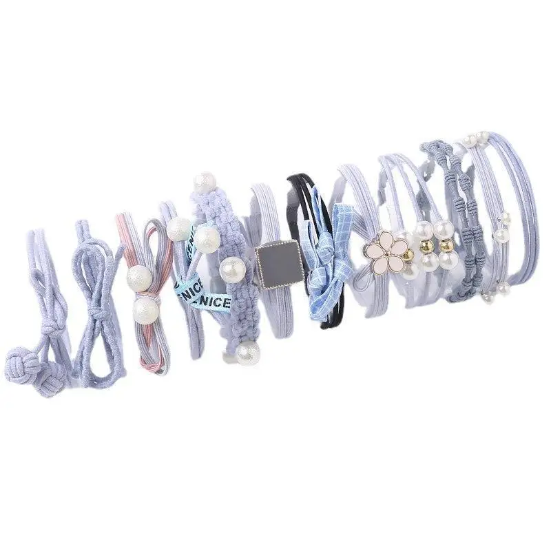 Korean Style Rubber Band Hair Tie for Women - Image 24