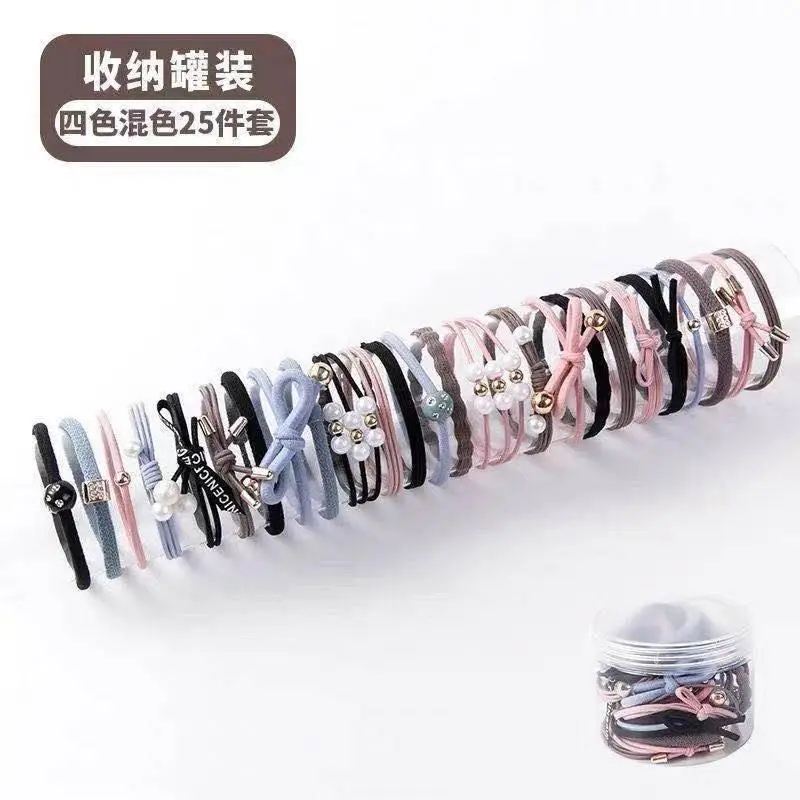 Korean Style Rubber Band Hair Tie for Women — feature 9