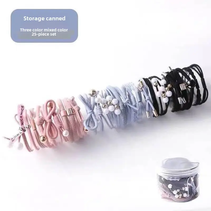 Korean Style Rubber Band Hair Tie for Women - Image 10
