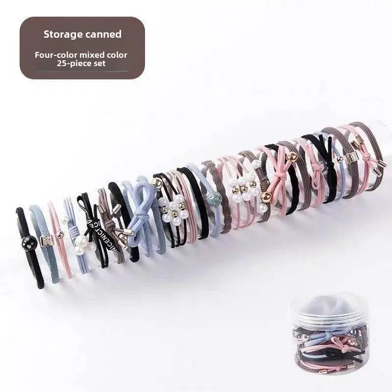 Korean Style Rubber Band Hair Tie for Women - Image 11