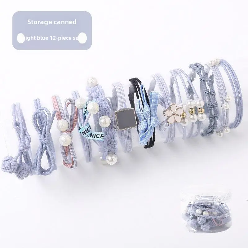 Korean Style Rubber Band Hair Tie for Women - Image 15