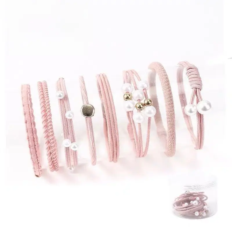 Korean Style Rubber Band Hair Tie for Women - Image 18