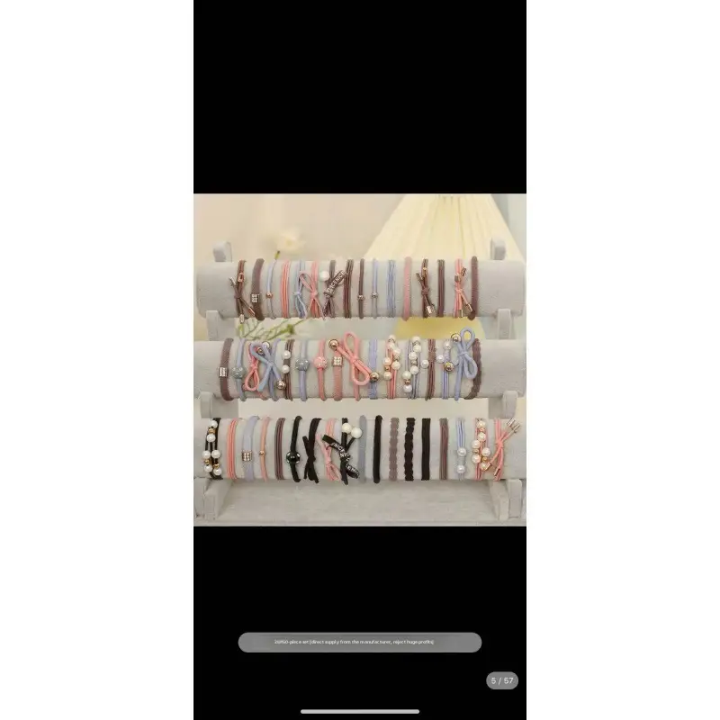 Korean Style Rubber Band Hair Tie for Women - Image 4