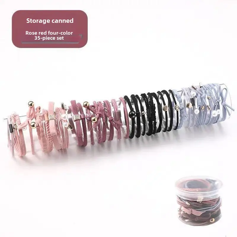 Korean Style Rubber Band Hair Tie for Women - Image 5