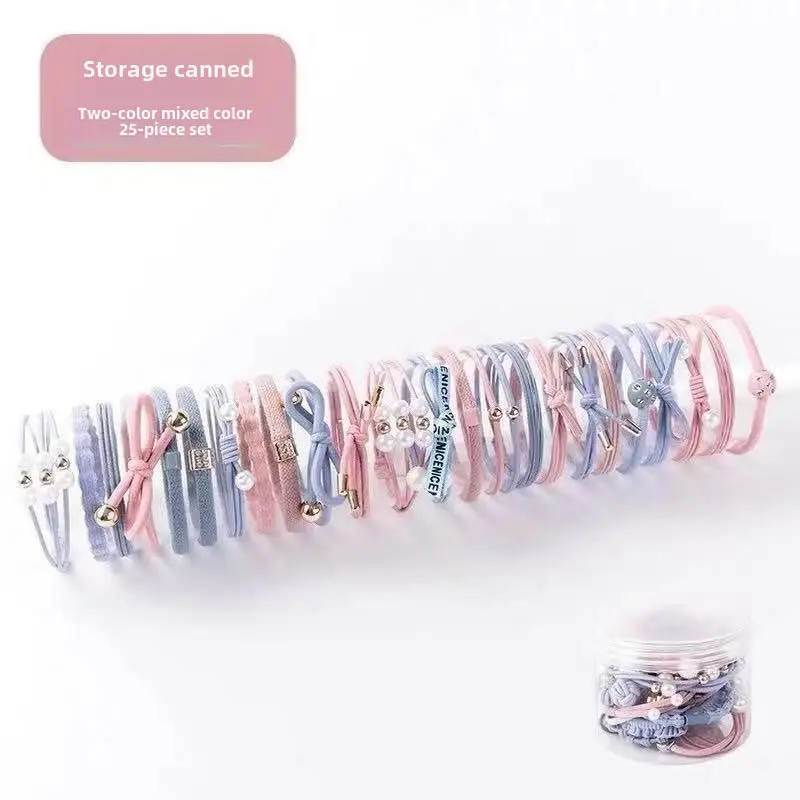 Korean Style Rubber Band Hair Tie for Women - Image 9