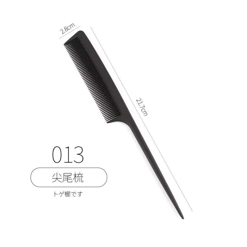 Long Hair Comb Apple Style Steel Pointed Tail - Image 10