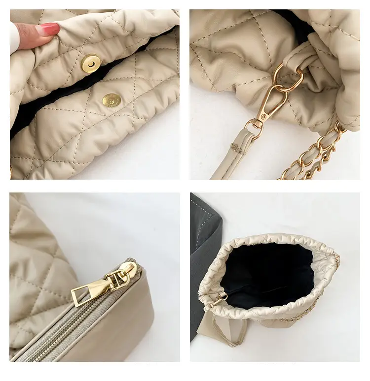 Lingge Large Capacity Korean Women's Tote Bag — feature 11