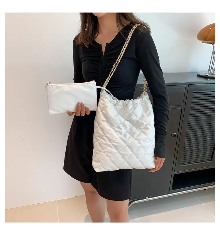 Lingge Large Capacity Korean Women's Tote Bag — feature 14